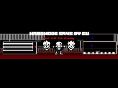 UnderTale Sans Fight Hard Mode（测试） - Xx_小胡的MC_xX - 网易有道卡搭编程