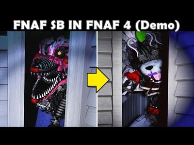 FNaF: Security Breach in FNaF 4 by MONYAPLAY - Game Jolt