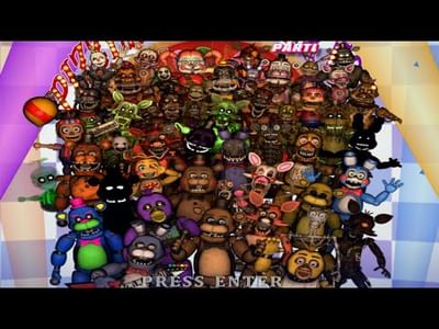 ALL ANIMATRONICS IN VR - Five Nights at Freddy's VR: Help Wanted (EXTRAS) 