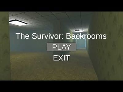 The Survivor: Backrooms by Fernandognc - Game Jolt