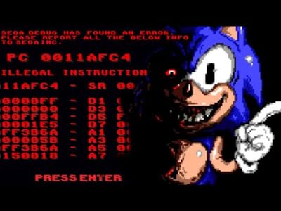 Sonic 1 Prototype (Creepypasta) by MosaicArts