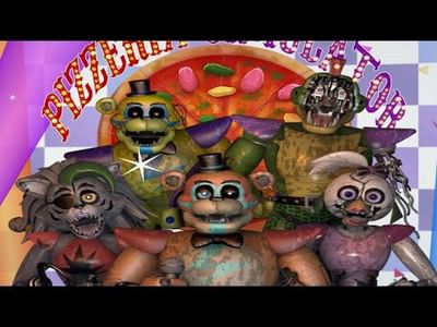 The Pizzeria Simulator Animatronics (FNAF 6) by GammasGrim on Newgrounds