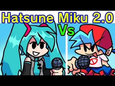 FNF vs Hatsune Miku V2 FNF mod jogo online