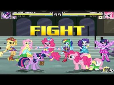 Jogo de luta inspirado em My Little Pony é o Street Fighter que