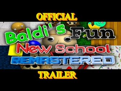 BALDI'S FUN NEW SCHOOL REMASTERED free online game on