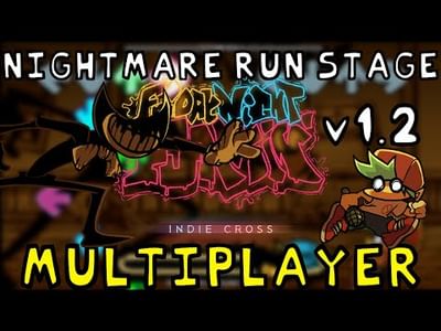 FNF Multiplayer Indie Cross + Custom BG [Friday Night Funkin'] [Mods]