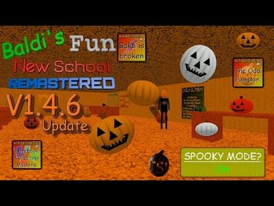 Baldi's Fun New School Remastered V1.0 : JohnsterSpaceProgram