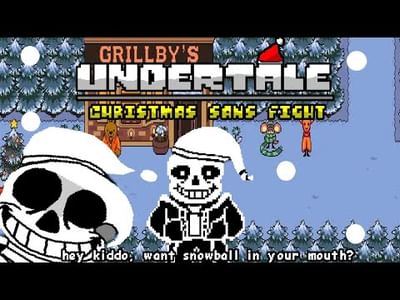 Undertale Christmas Sans Battle by Remaster_Productions - Game Jolt