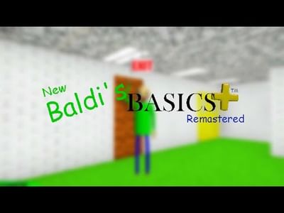 Baldi's Basics Demastered [Baldi's Basics] [Works In Progress]