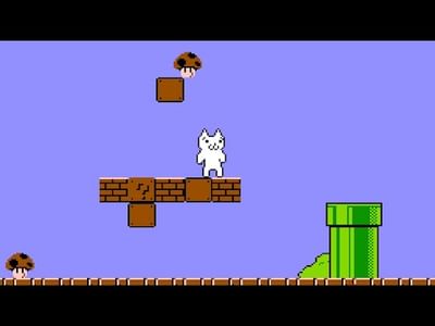 Syobon Action Recreated in Super Mario Bros. NES Game & Builder by  JOE_JOSEPH - Game Jolt