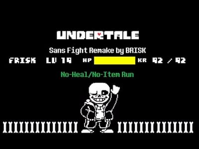 Sans Fight Remake (Remaster) by hi BRISK - Game Jolt