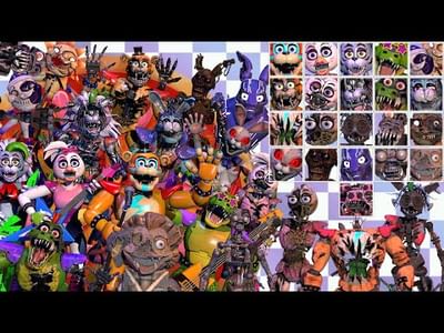 NIXORY on Game Jolt: THE GROWTH OF ANIMATRONICS IN THE FNAF