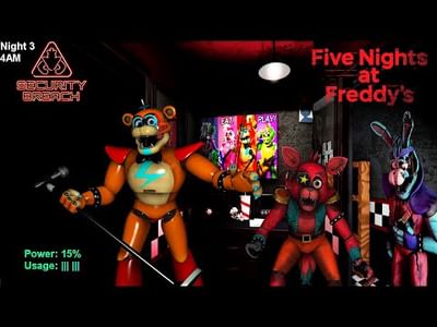 FNAF Security Breach Mod Game - Gameplay Part 1 New FNAF Fanmade Mod (iOS, Android Gameplay) 