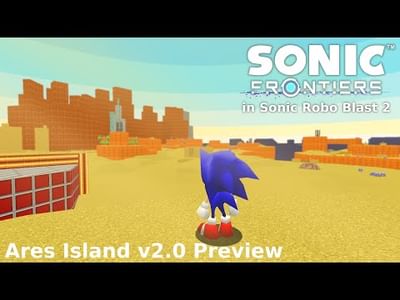 Sonic CD recreated in Sonic Robo Blast 2 