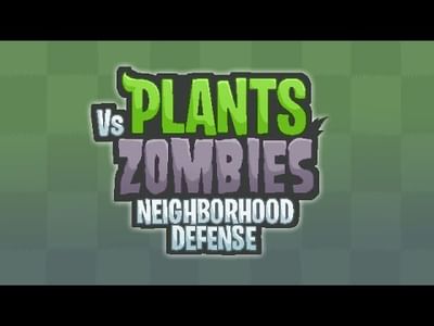 Plants vs Zombies Neighborhood Defense by CrisDevelop - Game Jolt