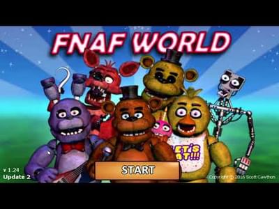 FNaF World - Adventure Funtime Animatronics (Mod) by NIXORY - Game Jolt