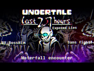 ミュージック . Old Game)Undertale: The Last 27 Hours Sans Waterfall encounter! by