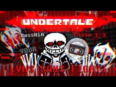 UNDERTALE: The Hackers End [VHS! Sans fight] (Unofficial) by