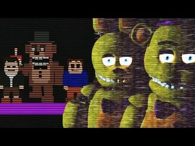 fredbear and friends out of the machine｜TikTok Search