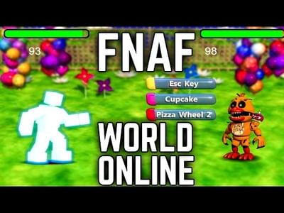 FNAF WORLD] SCOTT CAWTHON vs. ESC KEY!! 