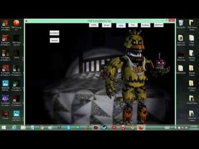 FNAF 4 DEMO GAMEPLAY NIGHT 1