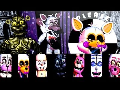 Sister Location Super Custom Night by astaceres. - Game Jolt