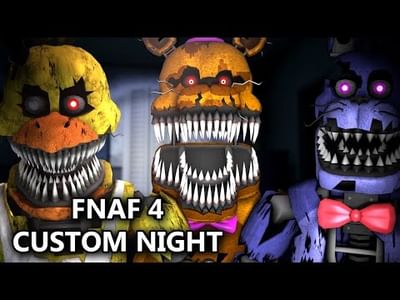 Five Nights at Freddy's 4 Custom Night UPDATE 2 (Fan-Made) by