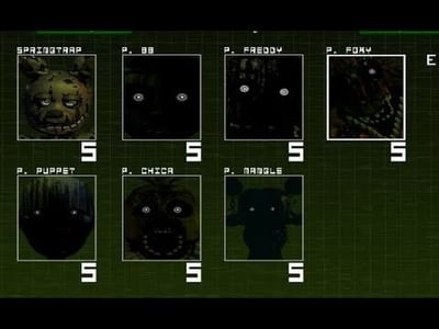Five night's at freddy's 3: custom night mobile port by greenfred - Game  Jolt