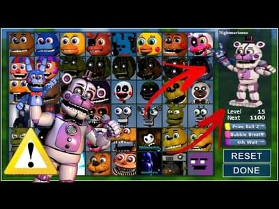 FNaF World in Ultimate Custom Night (Mod) by ZBonnieXD - Game Jolt