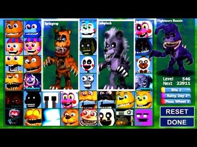 FNaF World: Ultimate Mods by ZBonnieXD - Game Jolt