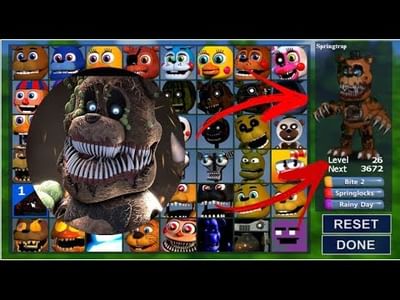 FNaF World - All Freddy Mods #FNaF 