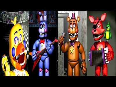 Withered Foxy in Ultimate Custom Night mod by TheMasterPuppet - Game Jolt