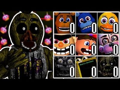 Rejected Custom Night 2 Golden Withered Foxy Mod [Ultimate Custom Night] [ Mods]