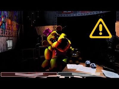 Nightmare Fredmare in FNaF 2 mod by TheMasterPuppet - Game Jolt