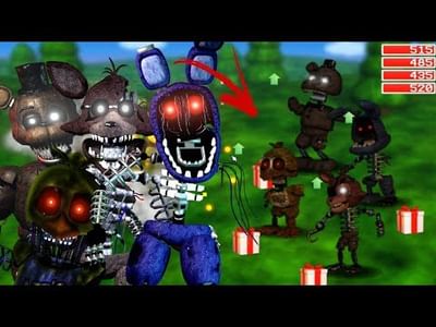 Adventure Mediocre Melodies Animatronics for FNaF World (Mod) by ZBonnieXD  - Game Jolt