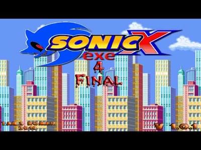 SonicX.EXE  THE STORY IS FINALLY OVER! 