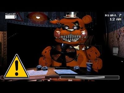 Nightmare Toy Freddy In FNaF 2 (Mod) by ZBonnieXD - Game Jolt