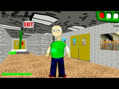 Baldi's basics in education and learning characters Diagram