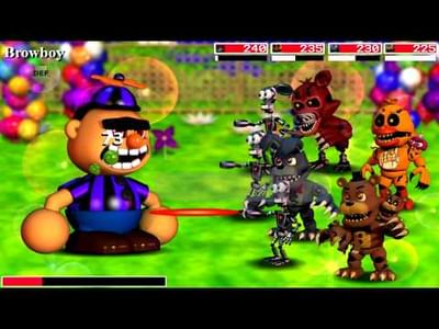 FNAF World Redacted Part 1