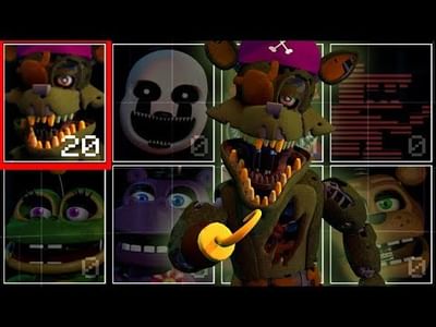 FNAF 2 Doom Remake Android - Golden Freddy (Última Custom Night) 