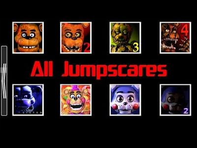 Five Nights at Candy's 3 All Jumpscares 