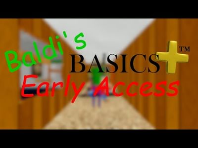 Baldi's Basics Plus by Basically Games - Game Jolt