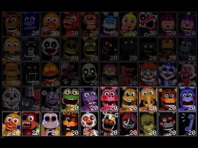 Ultimate Custom Night but with about every animatronic : r