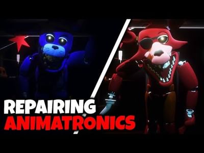 CONSERTANDO ANIMATRONICS * animatronic repairs * 