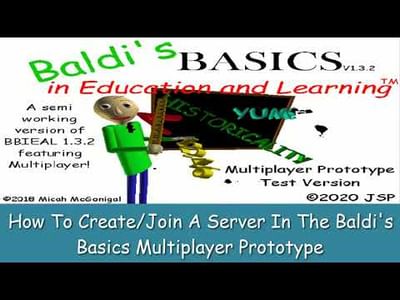 Baldi's Basics 3D Android Update Fixed - v.1.3.2 Mod 