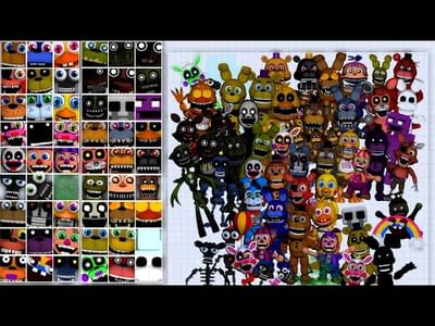 Nightmare Chica ( FNaF World Animation ) by Nixory on DeviantArt