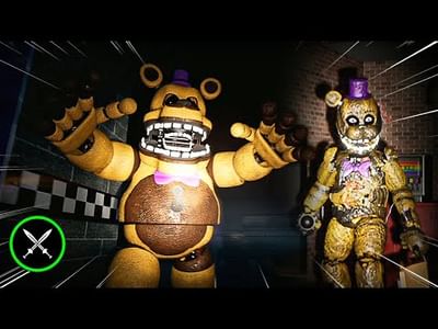 This FNAF 1 FREE ROAM REMASTER is HORRIFYING.. 